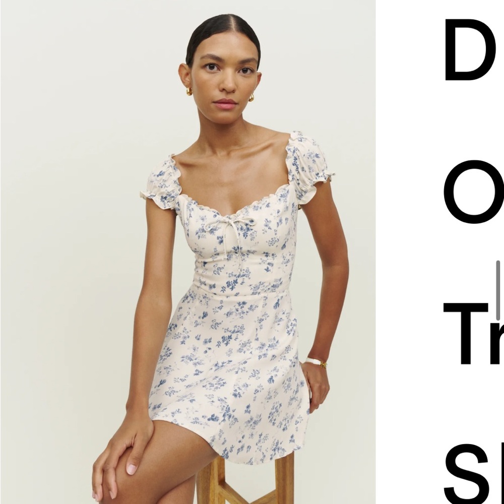 Reformation Pacey Dress Lula - Size 4